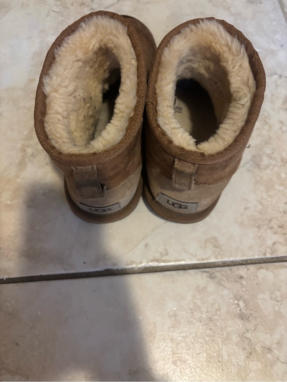 UGG chestnut booties - Picture 3 of 4